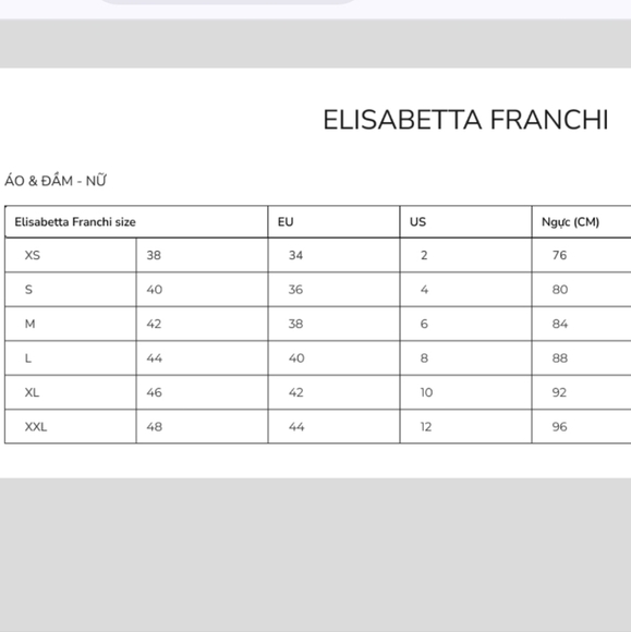 Elisabetta Franchi Italy Black Cropped Silk Lined Blazer Jacket. Size 42/ Sm-m - Picture 12 of 14